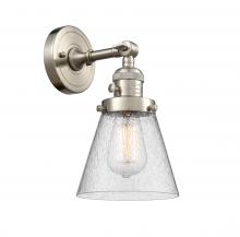 Innovations Lighting 203SW-SN-G64 - Cone - 1 Light - 6 inch - Brushed Satin Nickel - Adjustable Sconce