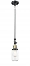 Innovations Lighting 206-BAB-G314 - Dover - 1 Light - 5 inch - Black Antique Brass - Stem Hung - Adjustable Mini Pendant