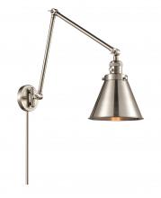 Innovations Lighting 238-SN-M13 - Appalachian - 1 Light - 8 inch - Brushed Satin Nickel -Adjustable Swing Arm