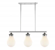 Innovations Lighting 414-3I-PC-G4141-8 - Genesis - 3 Light - 39 inch - Polished Chrome - Cord hung - Island Light