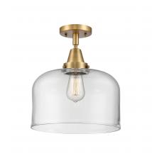 Innovations Lighting 447-1C-BB-G72-L-LED - Bell - 1 Light - 12 inch - Brushed Brass - Flush Mount
