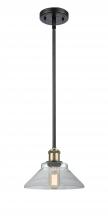 Innovations Lighting 516-1S-BAB-G132 - Orwell - 1 Light - 8 inch - Black Antique Brass - Mini Pendant