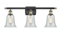 Innovations Lighting 516-3W-BAB-G2812 - Hanover - 3 Light - 26 inch - Black Antique Brass - Bath Vanity Light