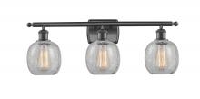 Innovations Lighting 516-3W-BK-G105 - Belfast - 3 Light - 26 inch - Matte Black - Bath Vanity Light