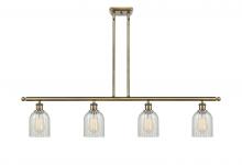 Innovations Lighting 516-4I-AB-G2511 - Caledonia - 4 Light - 48 inch - Antique Brass - Cord hung - Island Light