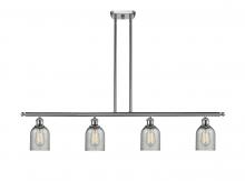 Innovations Lighting 516-4I-SN-G257 - Caledonia - 4 Light - 48 inch - Brushed Satin Nickel - Cord hung - Island Light