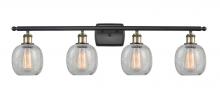 Innovations Lighting 516-4W-BAB-G105 - Belfast - 4 Light - 36 inch - Black Antique Brass - Bath Vanity Light