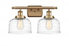 Innovations Lighting 916-2W-BB-G713 - Bell - 2 Light - 18 inch - Brushed Brass - Bath Vanity Light