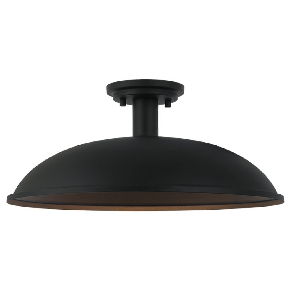 Farmley Matte Black Outdoor Lighting