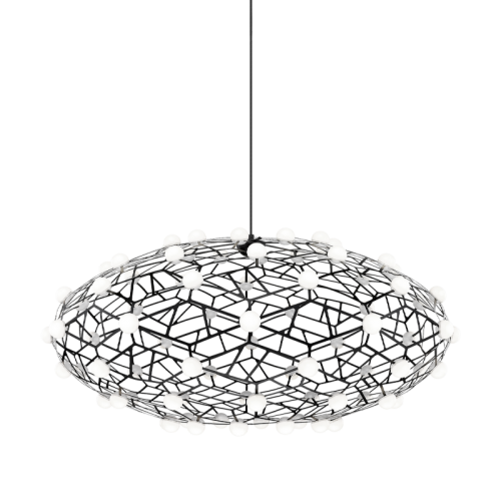 Coral Black Chandelier
