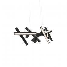 Modern Forms US Online PD-64848-BK - Chaos Linear Pendant