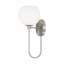 Capital 652111BN-548 - 1-Light Circular Globe Sconce in Brushed Nickel