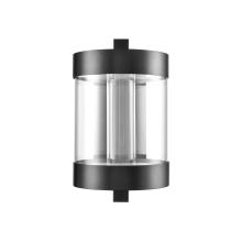 ZEEV Lighting EW11113-LED-12R-MBK - Claro 12" Round Glass Wall Sconce