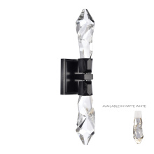 ZEEV Lighting WS11410-LED-2-MW - Angelus Duo Crystal Wall Sconce