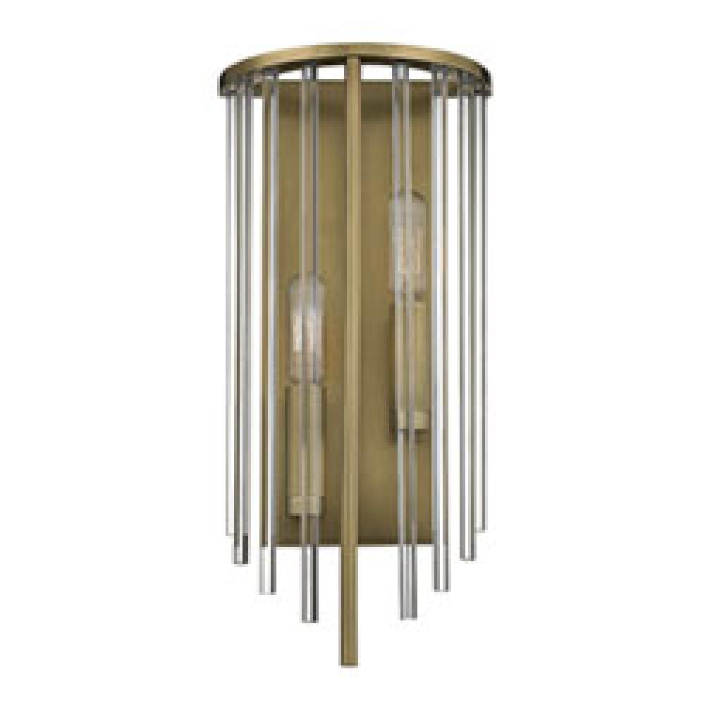 2 LIGHT WALL SCONCE