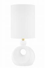Hudson Valley L1850-AGB/CWS - 1 LIGHT TABLE LAMP