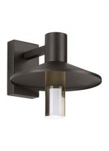 Visual Comfort & Co. Modern Collection 700OWASHL92712CZUNVPCSP - Ash 12 Outdoor Wall