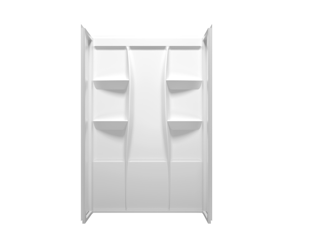 Shower Wall 48x32x72 Glossy White