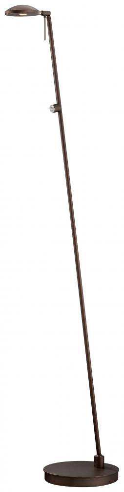 GEORGE'S READING ROOM™ - 1 LIGHT LED PHARMACY FLOOR LAMP