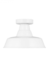 Visual Comfort & Co. Studio Collection 7837401EN3-15 - Barn Light One Light Outdoor Flush Mount